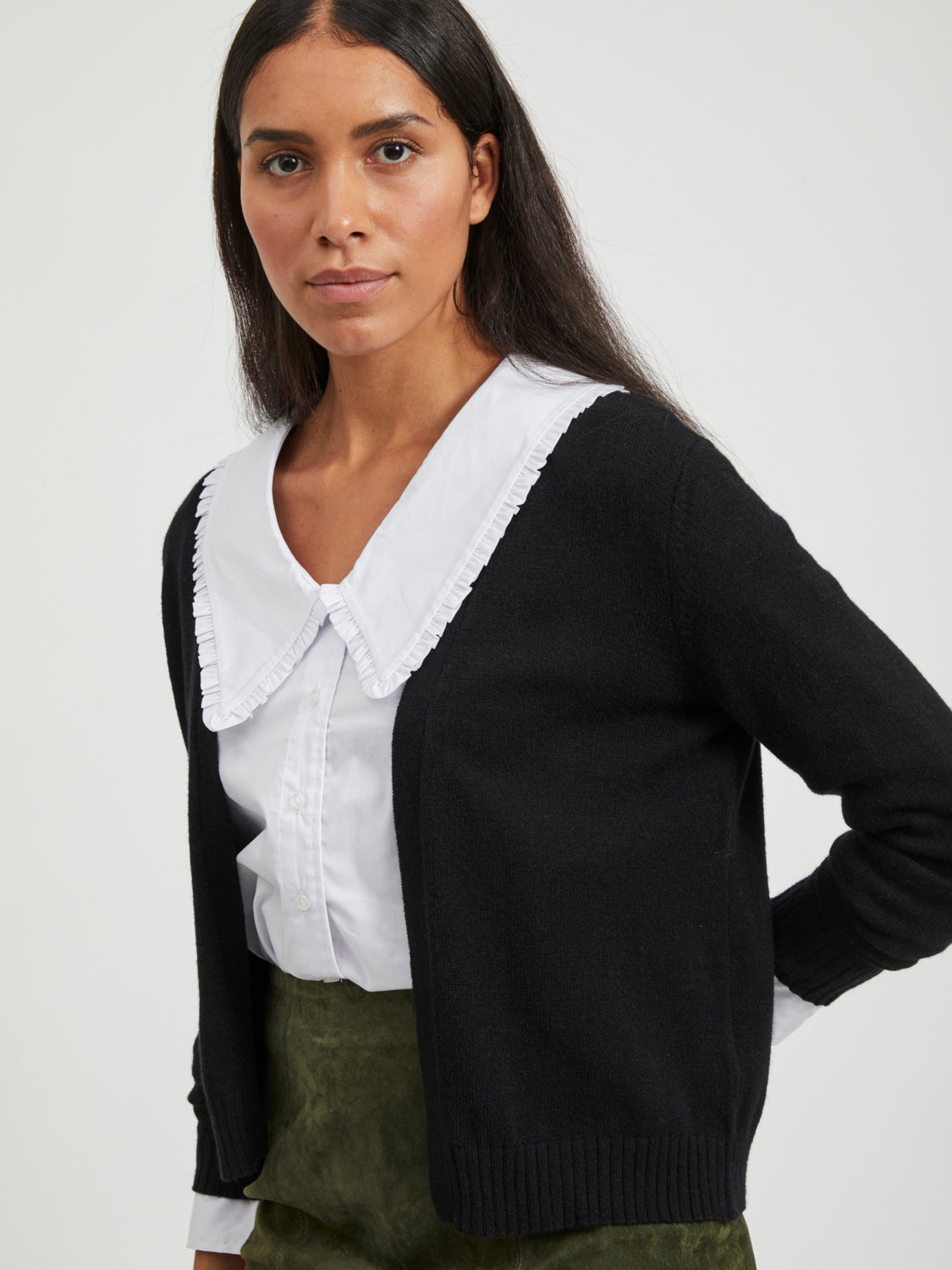 VIRIL Cardigan - black